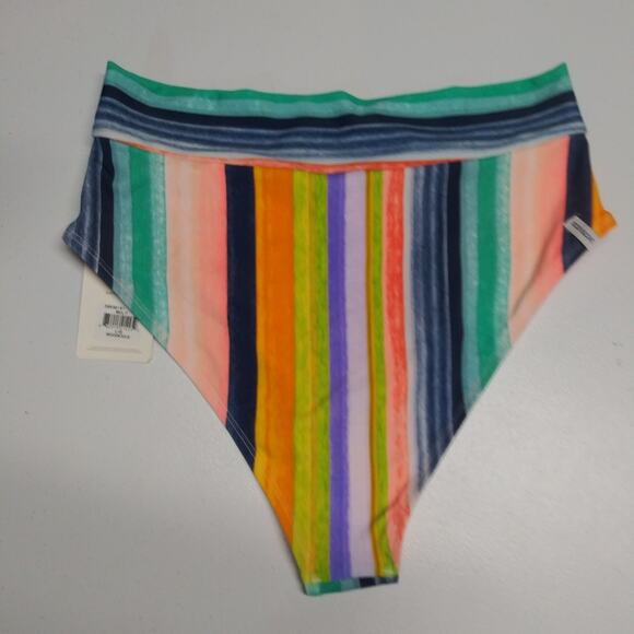 Body Glove Women's High Waisted Swimsuit Bottom Woodstock Pattern Size L - Picture 8 of 8